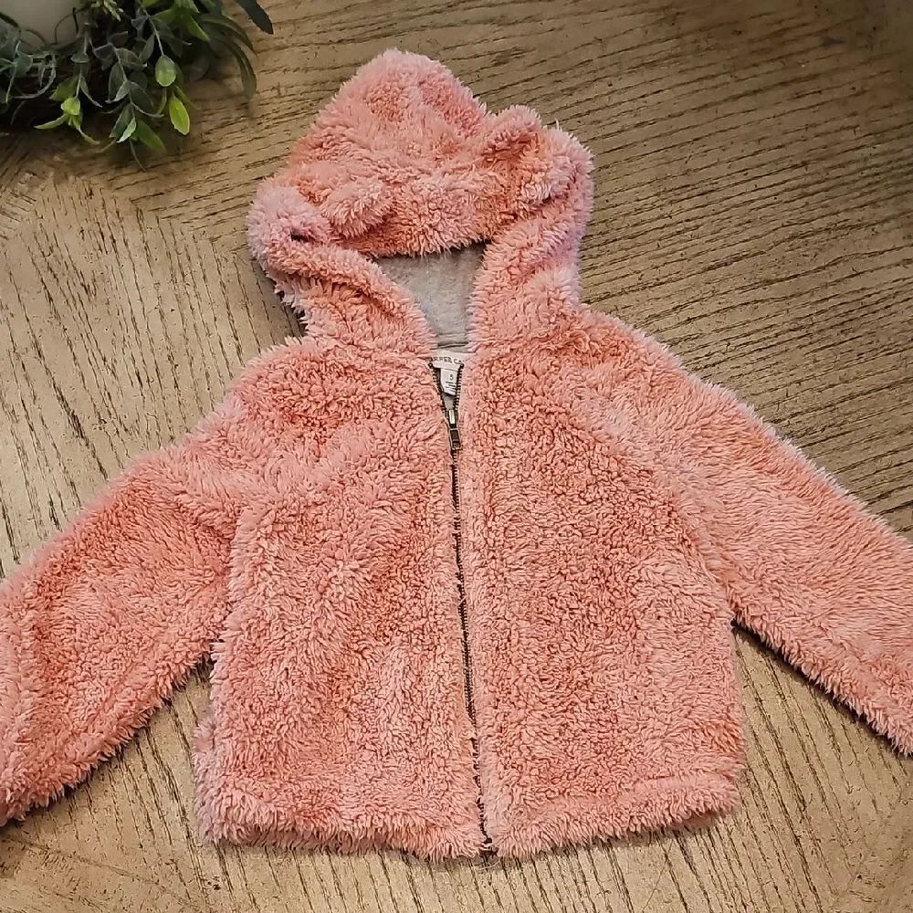 Cozy Pink Fleece Kids Jacket Size 5 Harper Canyon